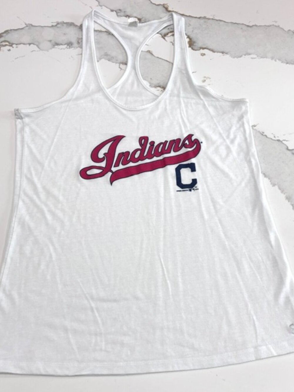 2014 Women's Cleveland Indians Tank Top Under Amour MLB Size M